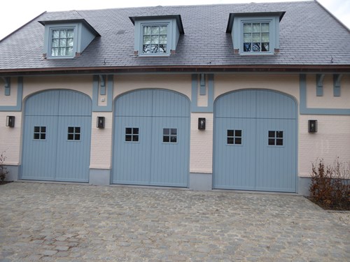Portes de garage bois