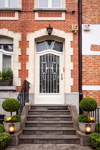 Porte bois fer forgés