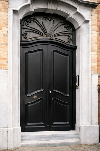 Porte bois fer forgés