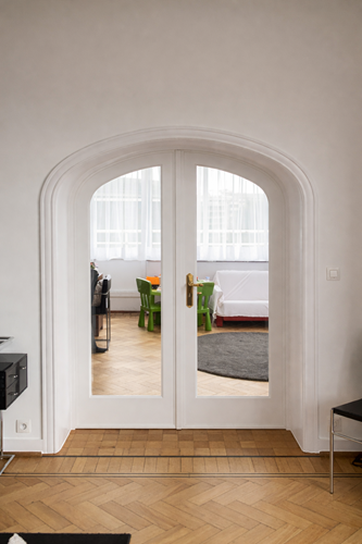 Porte intérieure vitrée