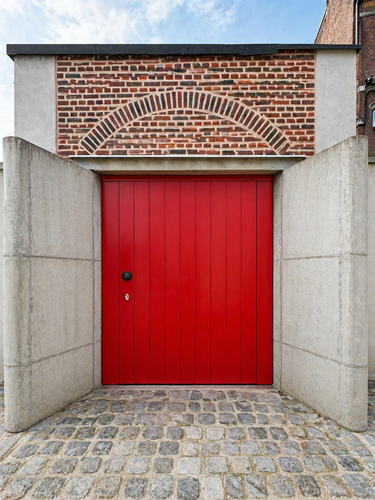 Porte finie intérieure