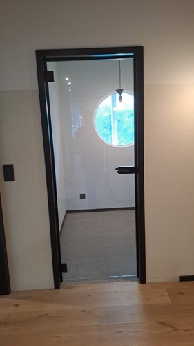 Porte vitrée bois 2