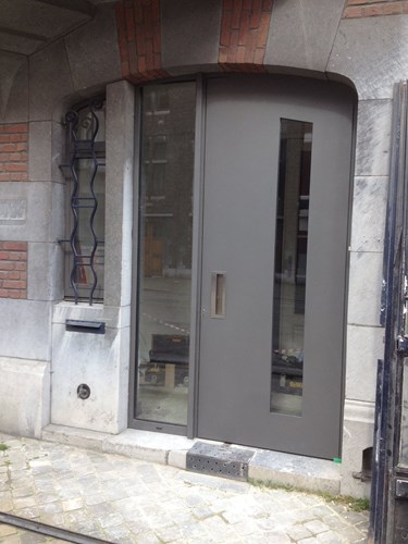 Porte aluminium